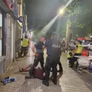 (Video) Una violenta riña en pleno centro terminó con dos detenidos