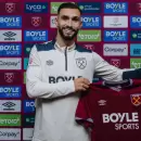 El mendocino Taty Castellanos fue presentado como nuevo jugador del West Ham