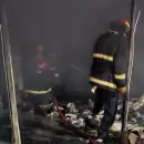 Investigan un incendio en una vivienda del barrio San Mart�n, que dej� da�os totales en un dormitorio