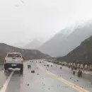 Esperan un fuerte temporal de lluvia en la frontera con Chile y cerrar�n el t�nel
