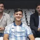 (Video) Con palabras de Lionel Messi, Racing present� oficialmente a Valent�n Carboni