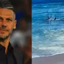 Dram�tico: as� salvaron a Demichelis y a su familia de ahogarse en Punta del Este