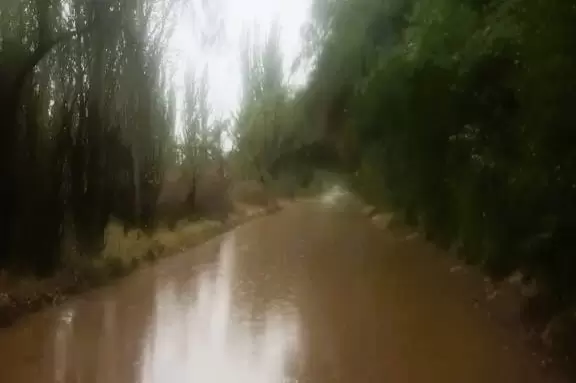 lluvias en Mendoza