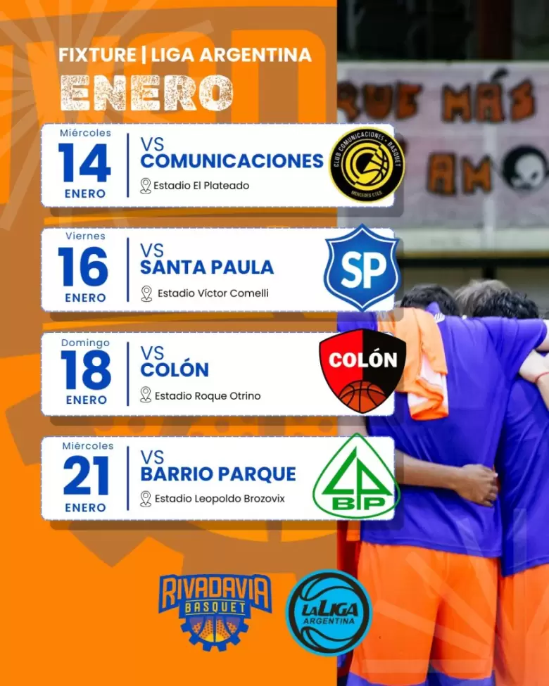 rivadavia basquet
