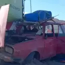 Milagro en la Patagonia: un tren embisti� a un auto y los tres ocupantes sobrevivieron