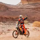 Luciano Benavides gan� la Etapa 8 en el Rally Dakar y es el l�der de la categor�a de motos