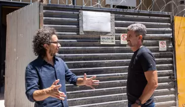Ulpiano en la obra de un nuevo local