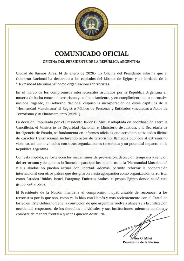 comunicado
