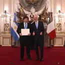Milei refuerza el v�nculo estrat�gico con Italia y formaliza la llegada de su nuevo embajador