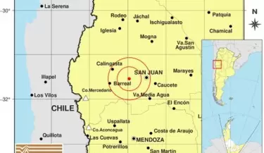 Temblor en San Juan