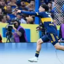 Alarma en Boca: Exequiel Zeballos se lesion� y no pudo terminar la pr�ctica
