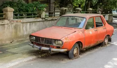 auto abandonado Tupungato