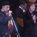 (Video) Javier Milei estuvo en el Festival de Jesús María y cantó con el Chaqueño Palavecino