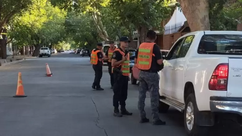 Controles policiales en Ciudad