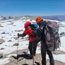 Evacuaron a un andinista inglés que se descompensó a gran altura en el Aconcagua