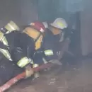 Importantes da�os en una vivienda de San Carlos tras un incendio