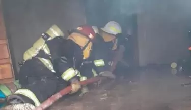 incendio en San Carlos