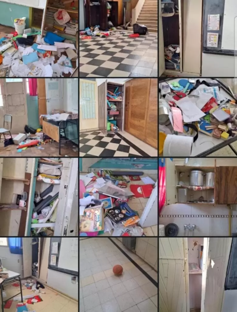 Robo en la escuela Urquiza de Maip�