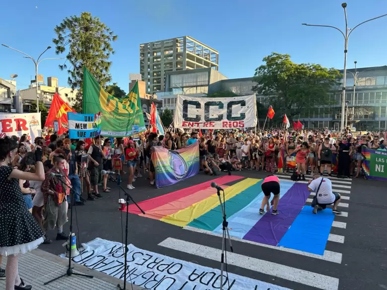 marcha antifascista LGBT