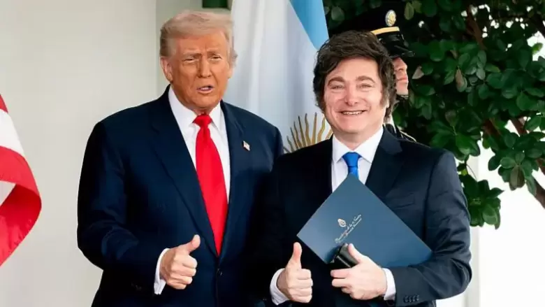 Milei y Trump