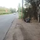 Encontraron muerto a un motociclista en una acequia de Guaymallén