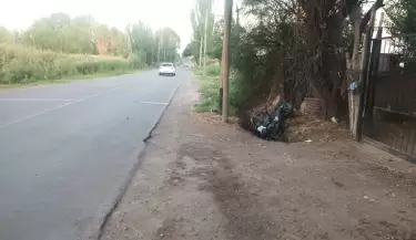 motociclista muerto en Guaymall�n-canal