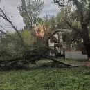 Serios da�os y afectaciones en San Rafael por una fuerte tormenta de lluvia, viento y granizo