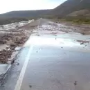 (Video) Impresionante tormenta: una ruta de Uspallata permanecer� intransitable