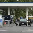 Una mujer se atrincher� y hubo momentos de tensi�n en una estaci�n de servicios del Acceso Sur