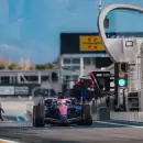 Colapinto tuvo un magn�fico test con el nuevo Alpine en Barcelona y termin� en el podio