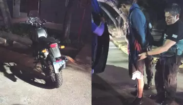 Motos robadas