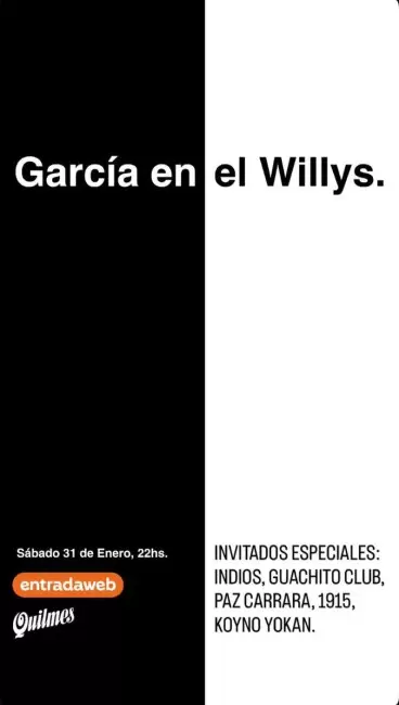 garcia en el willys