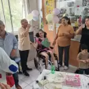 Milagros Amaya celebr� sus 18 a�os en el Hospital Fleming, el lugar que marc� su historia de vida