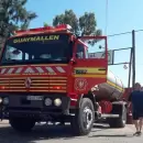 Vecinos vieron c�mo se incendiaba una casa en Guaymall�n, mientras la due�a dorm�a