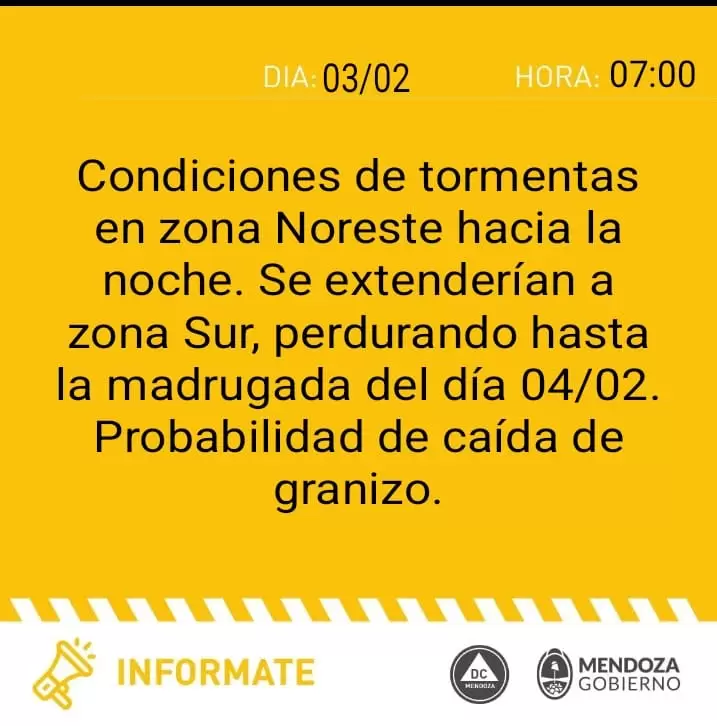 pron�stico 3 de febrero