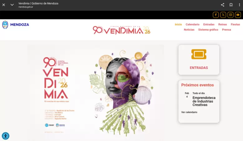 web vendimia