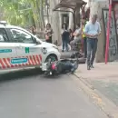 Fren�tica persecuci�n urbana y detenidos por un intento de robo de motos en Capital