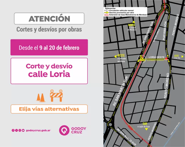 corte de calle
