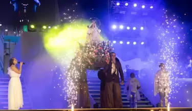 cuadro de la virgen de la carrodilla uno de los momebtos emotivos