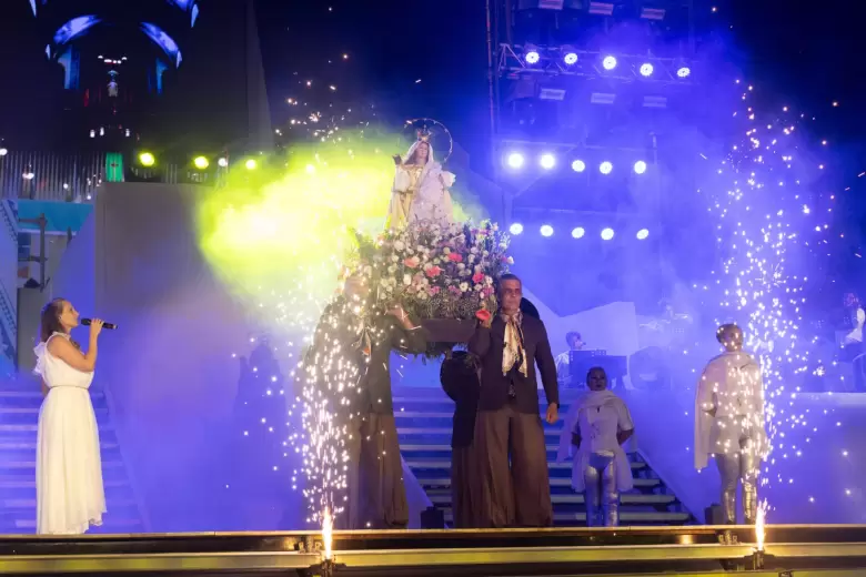 cuadro de la virgen de la carrodilla uno de los momebtos emotivos