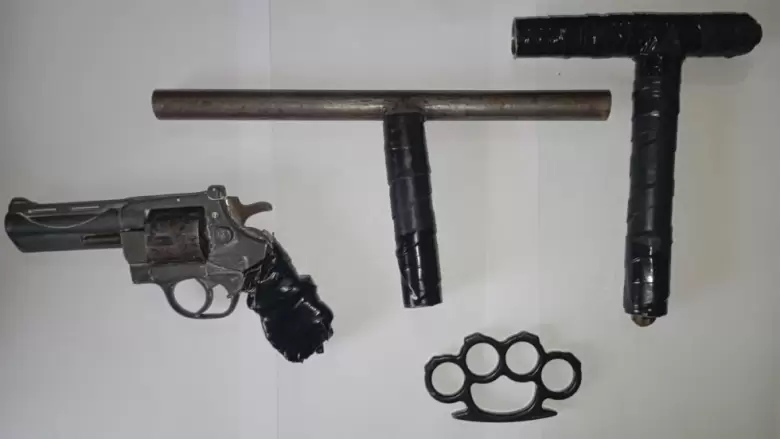 Operativo en Las Heras
