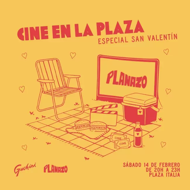 cine en la plaza