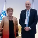 Sturzenegger mantuvo una reuni�n con Kristalina Georgieva en Arabia Saudita
