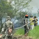 Un incendio de gran magnitud afecta al chaco paraguayo, cerca de la frontera con Argentina