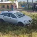 Volcaron en la ruta 7, a la altura de Santa Rosa, y quedaron heridos