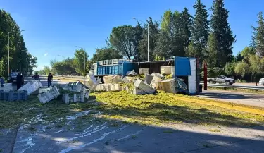Vuelco cami�n