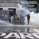 Fuerte tensi�n fuera del Congreso: 12 detenidos, incidentes y un robo pira�a en plena protesta