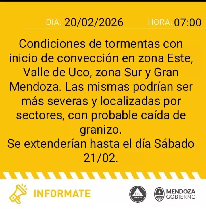pron�stico 20 de febrero