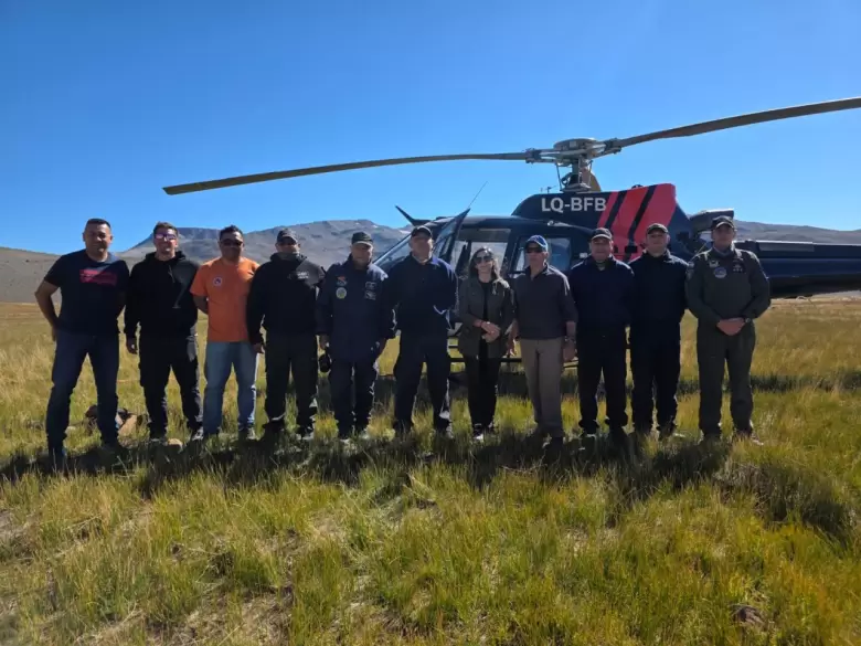 Operativo volc�n Planch�n-Peteroa