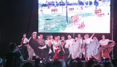 muestra de la escuela de danzas